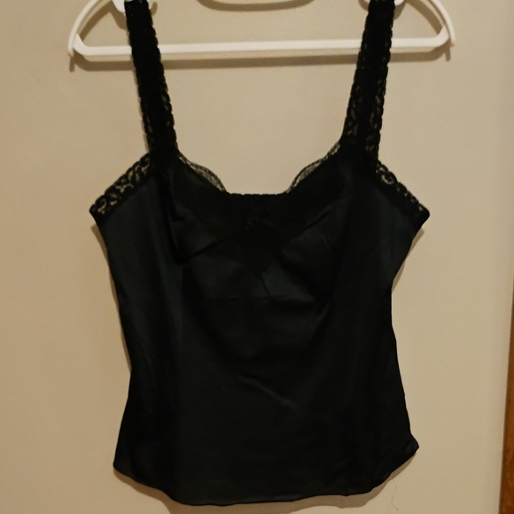 Vintage Other - Vintage Bra Camisole Slip In Black